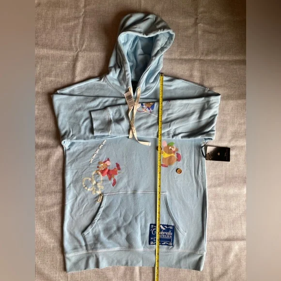 LG Disney Cinderella Sewing Mice Hoodie - Picture 12 of 13